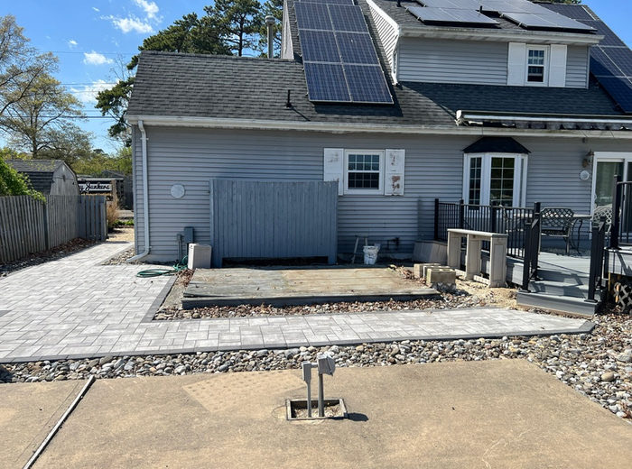 Hot tub removal job