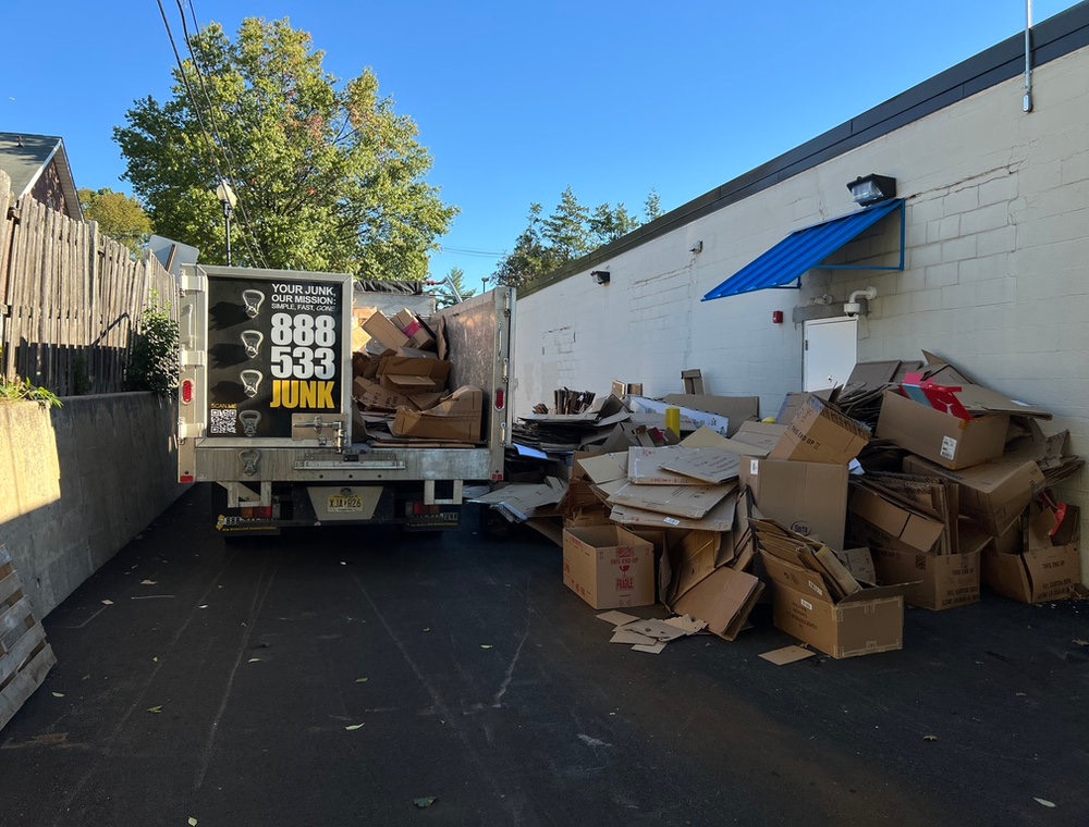 Commercial cardboard removal