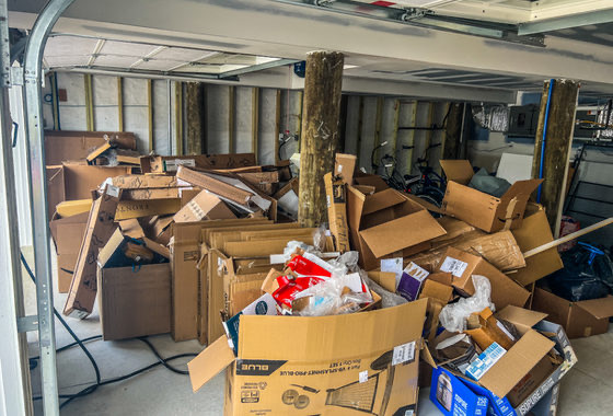Cardboard removal