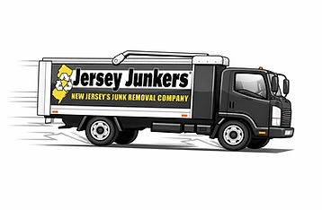 Jersey Junkers truck hauling away
