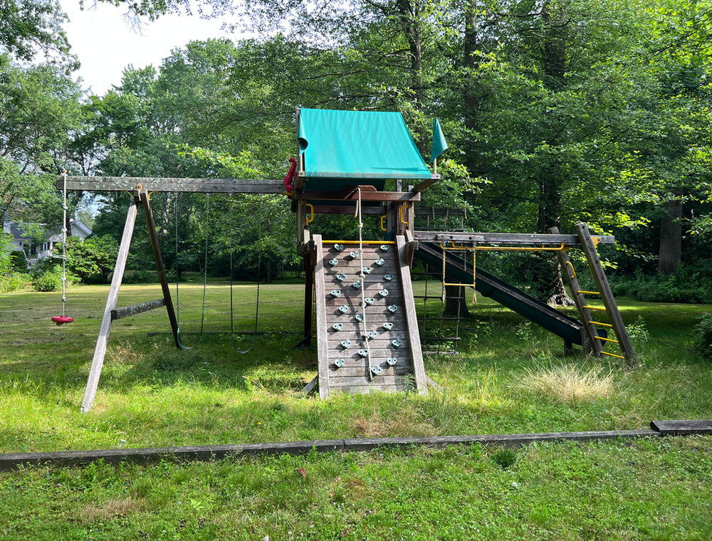 Swing set removal