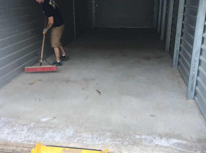 Storage unit job
